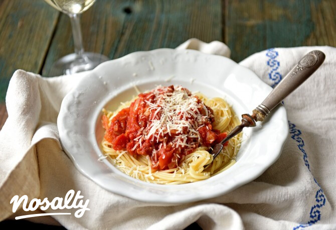Spaghetti alla amatriciana