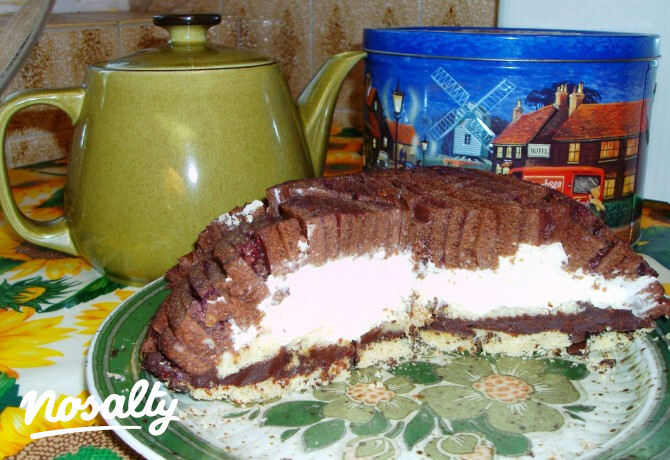 Vakondtúrás-torta citrommal-csokival