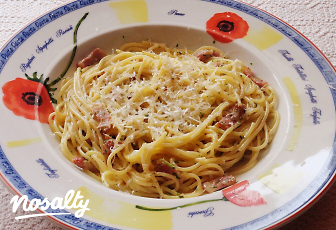 Spaghetti Carbonara Glaser konyhájából