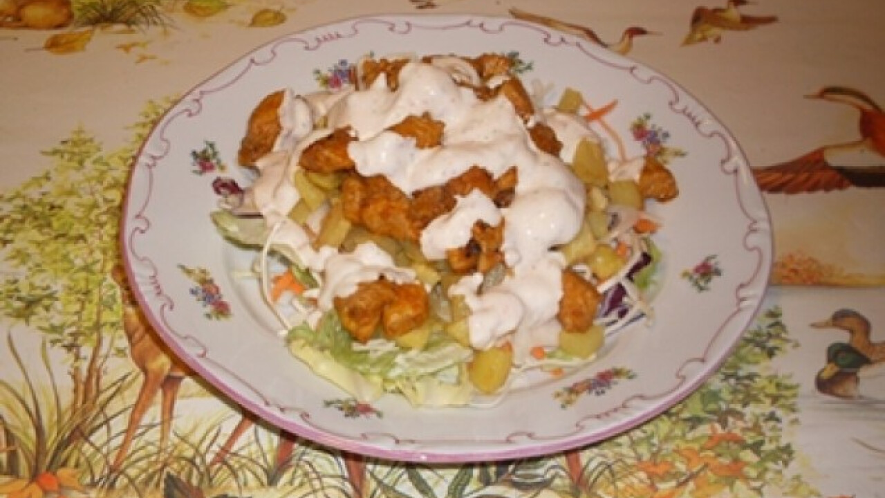 Gyros tál Nadika konyhájából