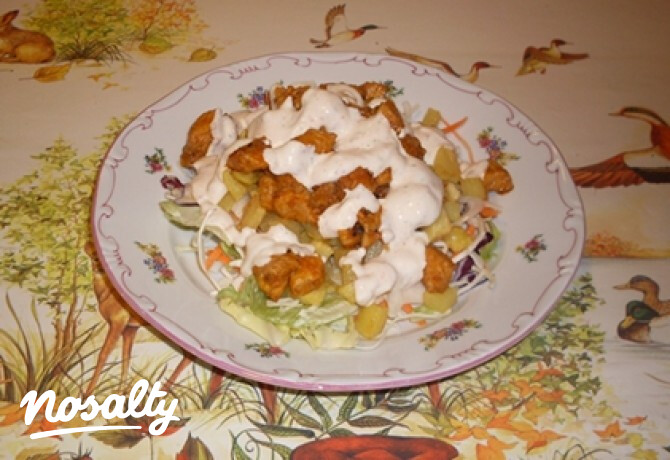 Gyros tál Nadika konyhájából
