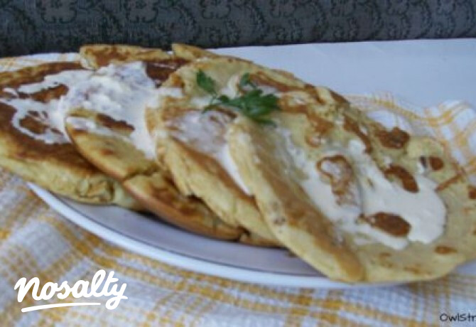 Sajtos-császárszalonnás palacsinta