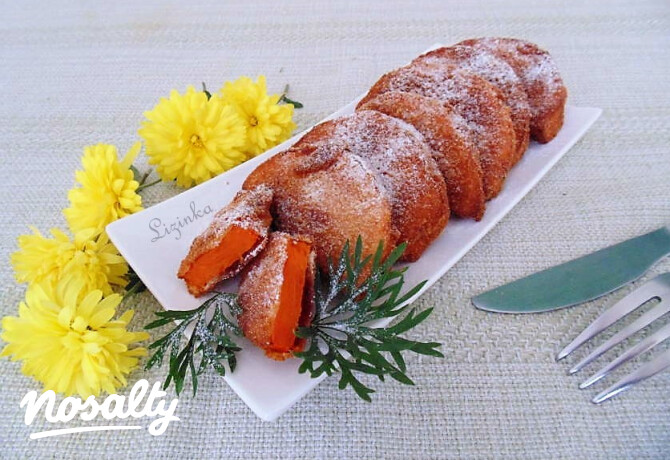 Sütőtökszeletek rántva