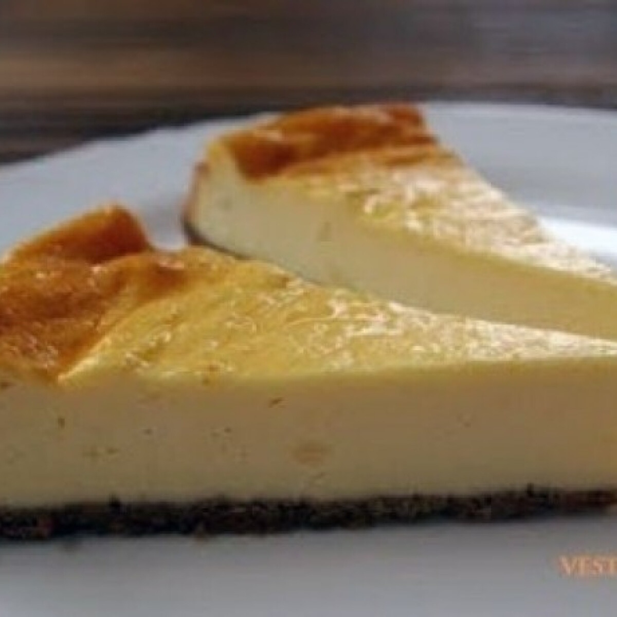 Ezen a képen: New York cheesecake