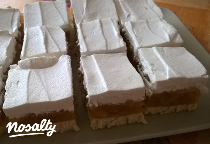 Karácsonyi habos almás