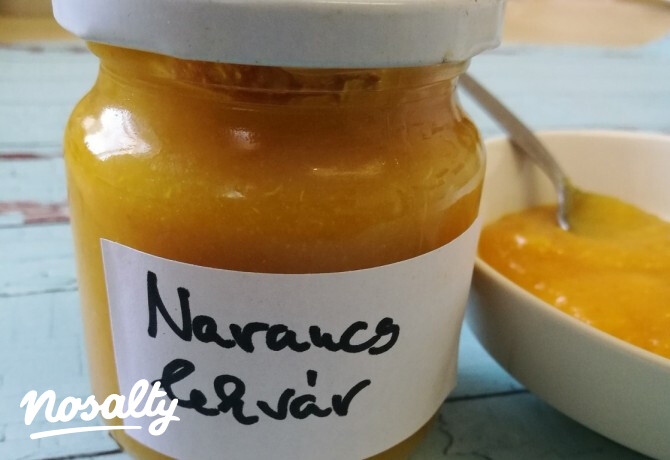 Narancshéjas narancslekvár