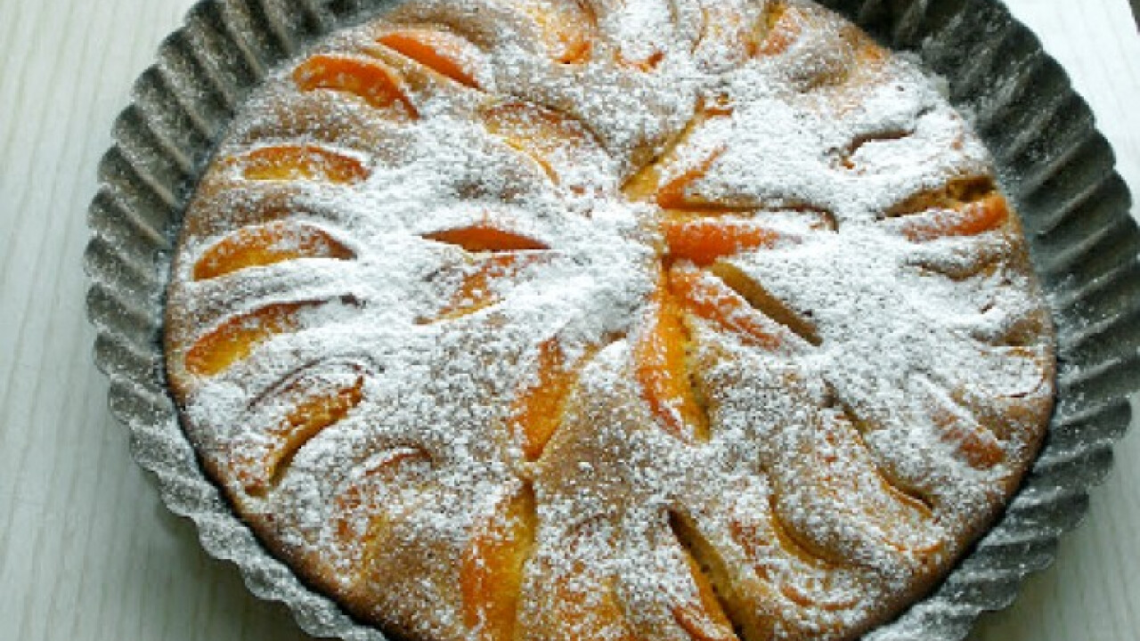 Cukormentes sárgabarackos pite