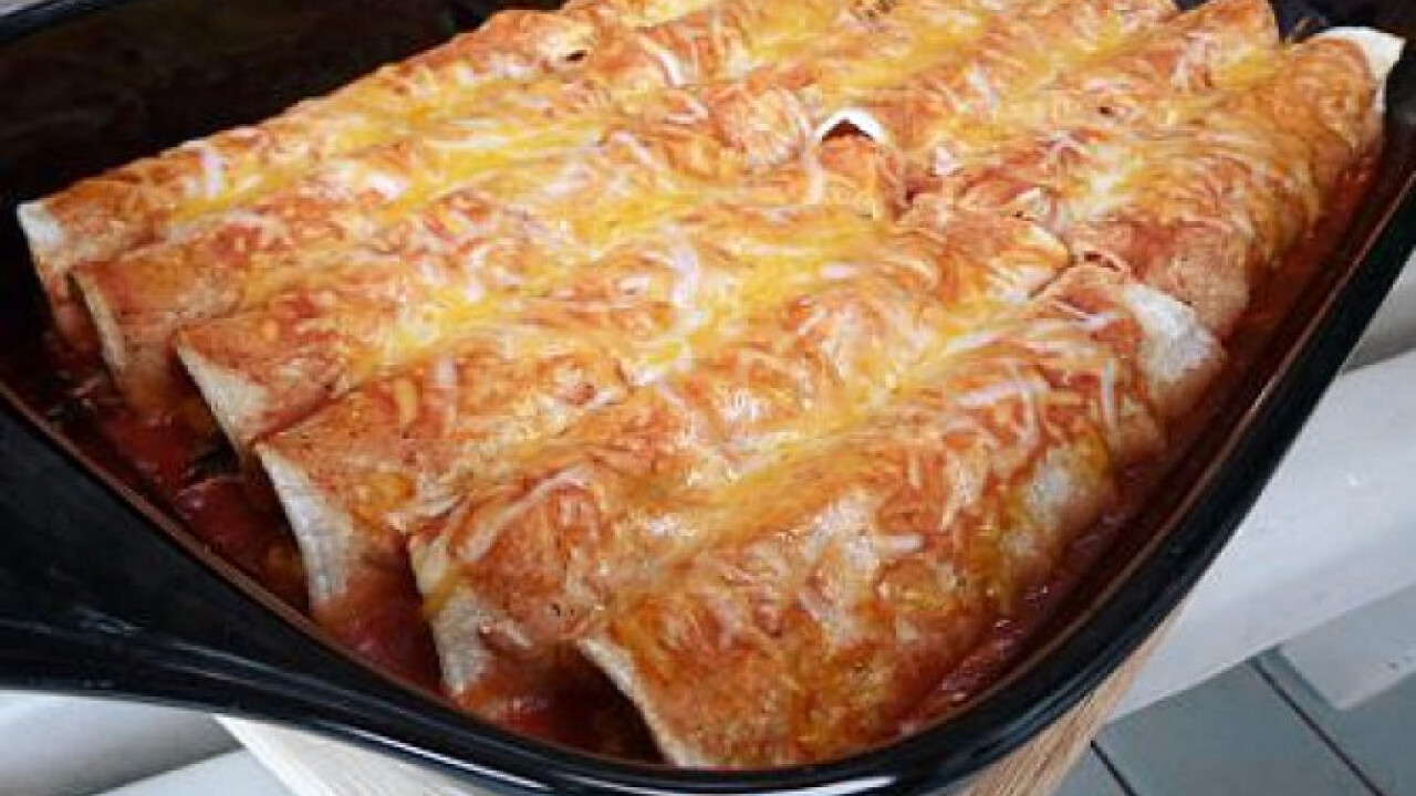 Steak enchilada