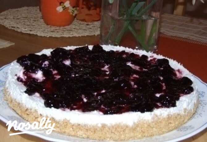 Cseresznyés sajttorta