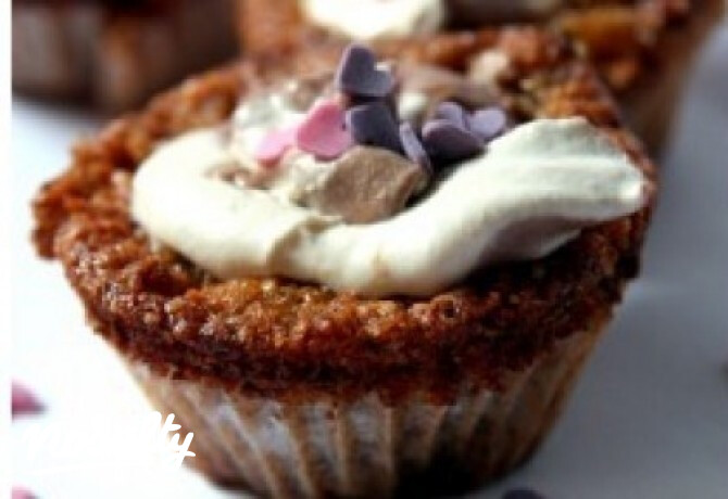 Sárgarépás muffin 2. - kókuszos