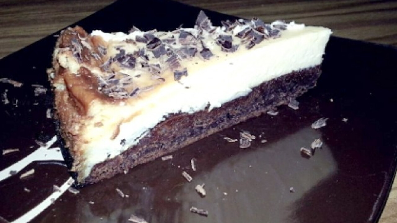 Brownie-cheesecake