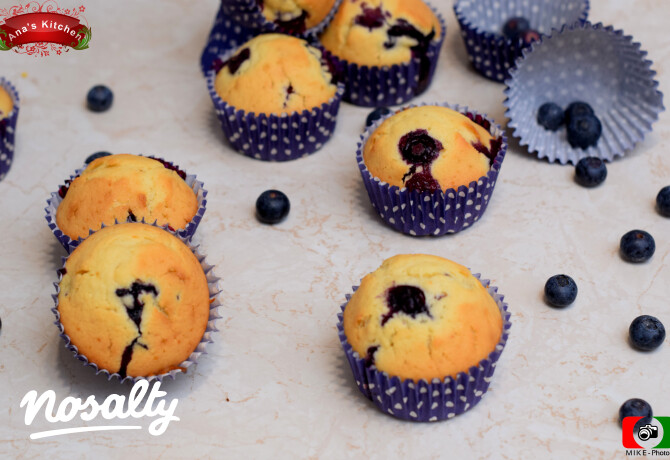 A legfinomabb áfonyás muffin