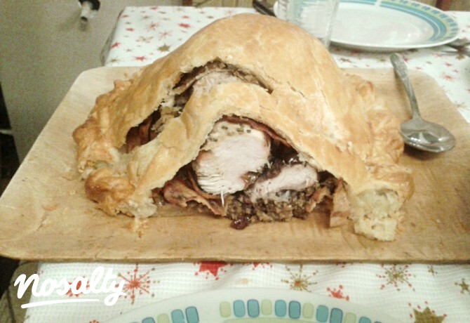 Wellington pulyka Jamie Oliver receptje alapján