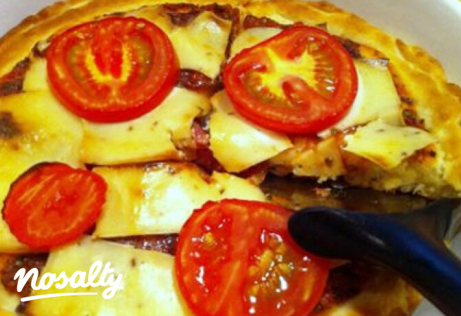 Pan pizzatészta és szósz