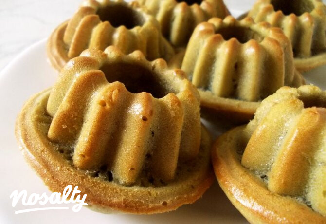 Matcha teás mini kuglóf