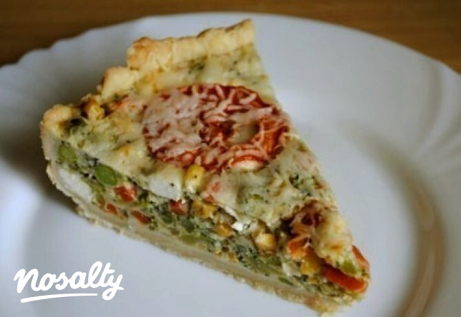 Zöldségtorta