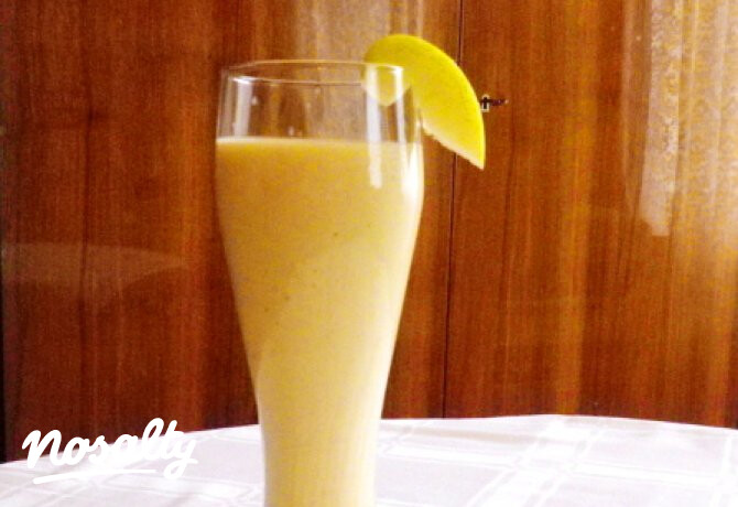 Alma-körte smoothie