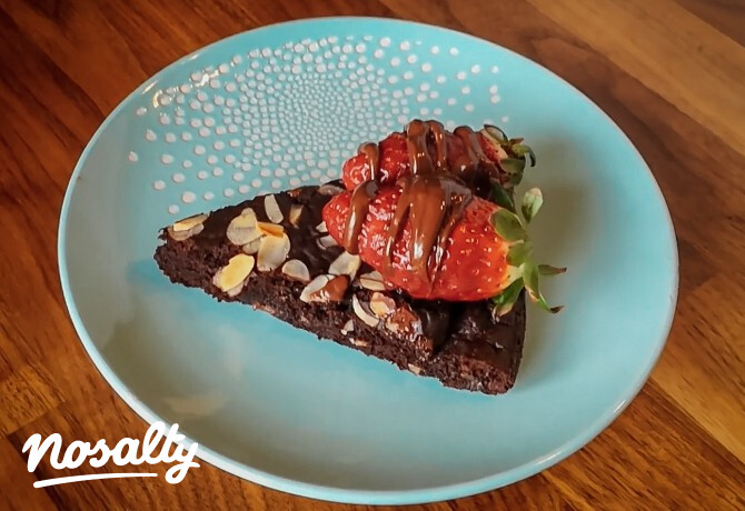 Babos-csokis brownie