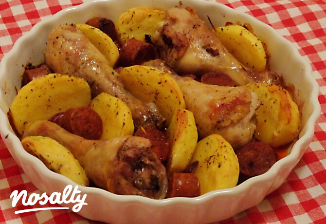 Chorizos csirkecomb