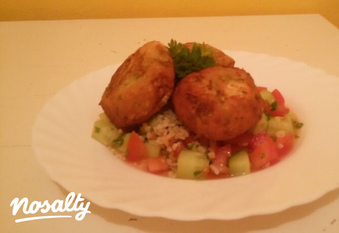 Cukkinifasírt feta sajttal