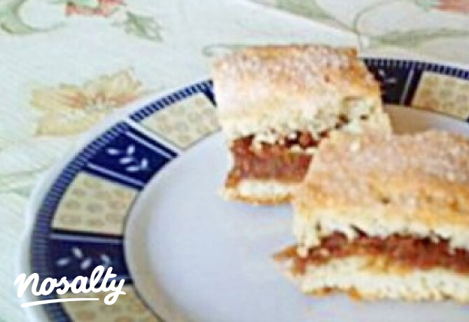 Cukros almás pite