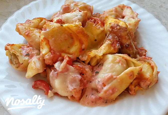 Rakott tortellini