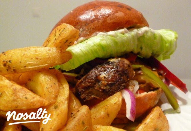 Májburger