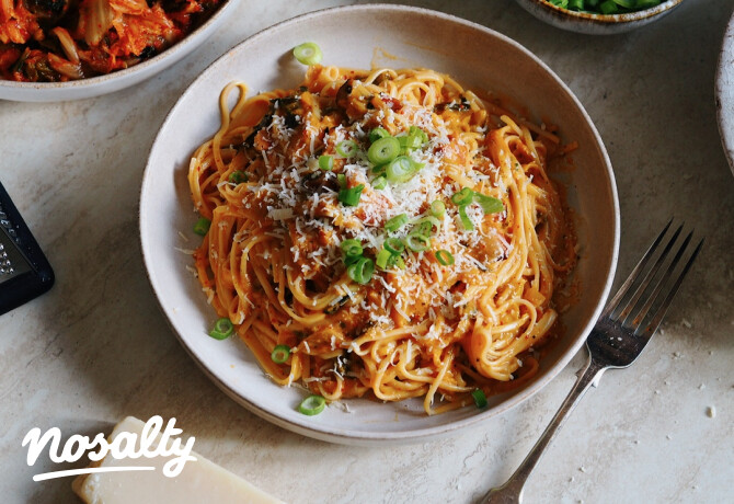 Kimchi Carbonara
