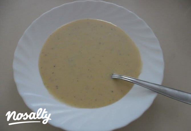 Sárgadinnye-krémleves Mandulától