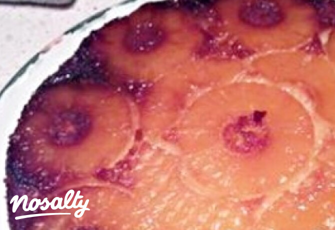 Ananászos fordított torta