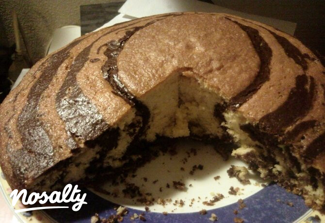 Zebra torta Annától