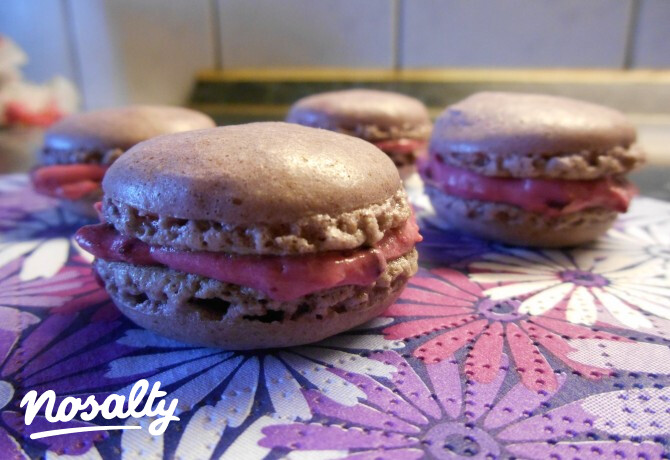Erdei gyümölcsös macaron