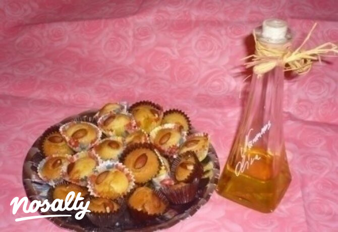 Marcipános-narancsos muffin
