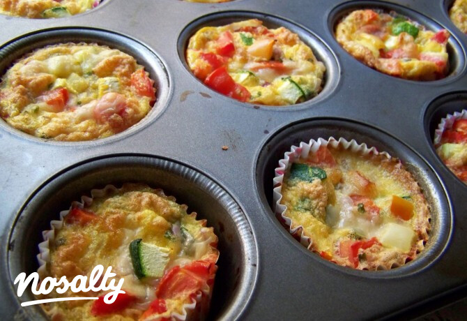 Omlett muffin
