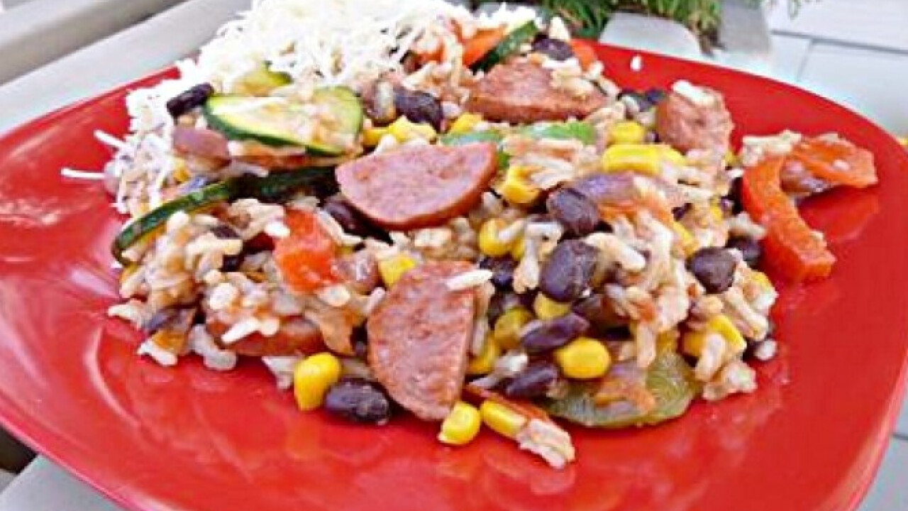 Mexikói zöldséges stir-fry