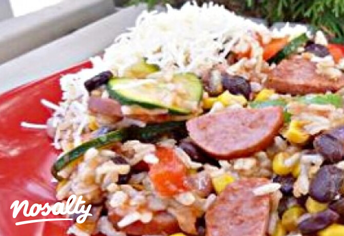 Mexikói zöldséges stir-fry