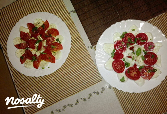 Mozzarellás paradicsom ahogy Kokki készíti