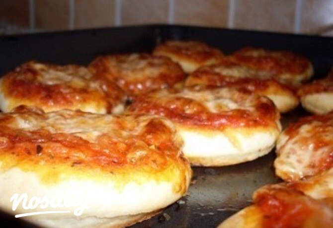 Pizza 20. - mini, burgonyás
