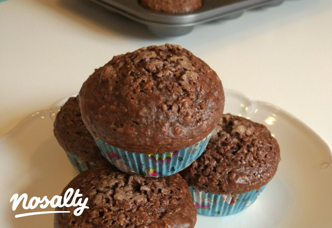 Kakaós muffin egy kicsit egészségesebben