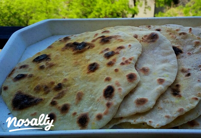 Hajtható laposkenyér