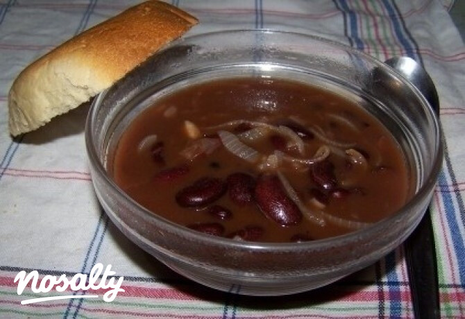 Hagymás babpörkölt