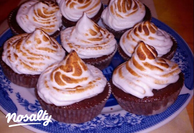 S' mores cupcake