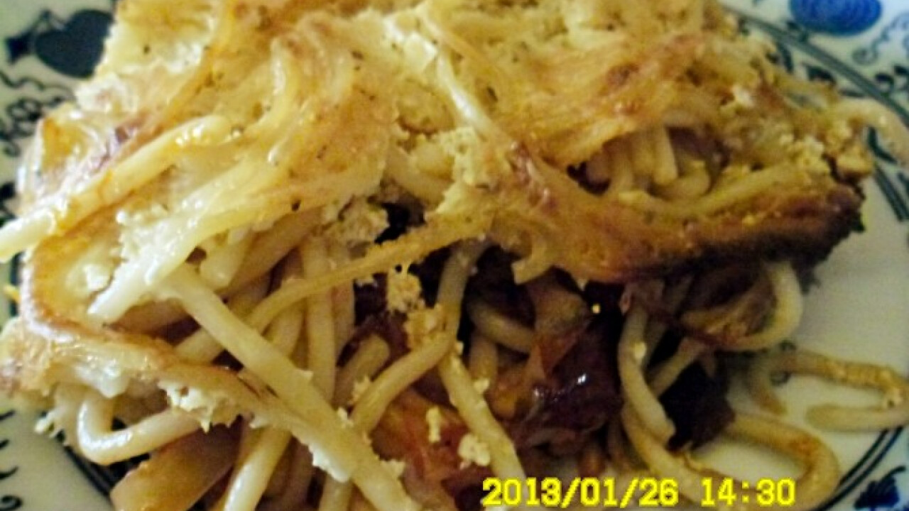 Rakott spagetti helena konyhájából