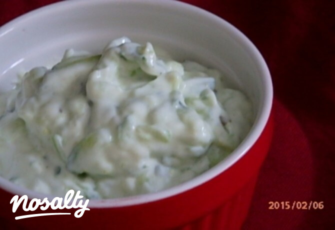 Görög tzatziki saláta