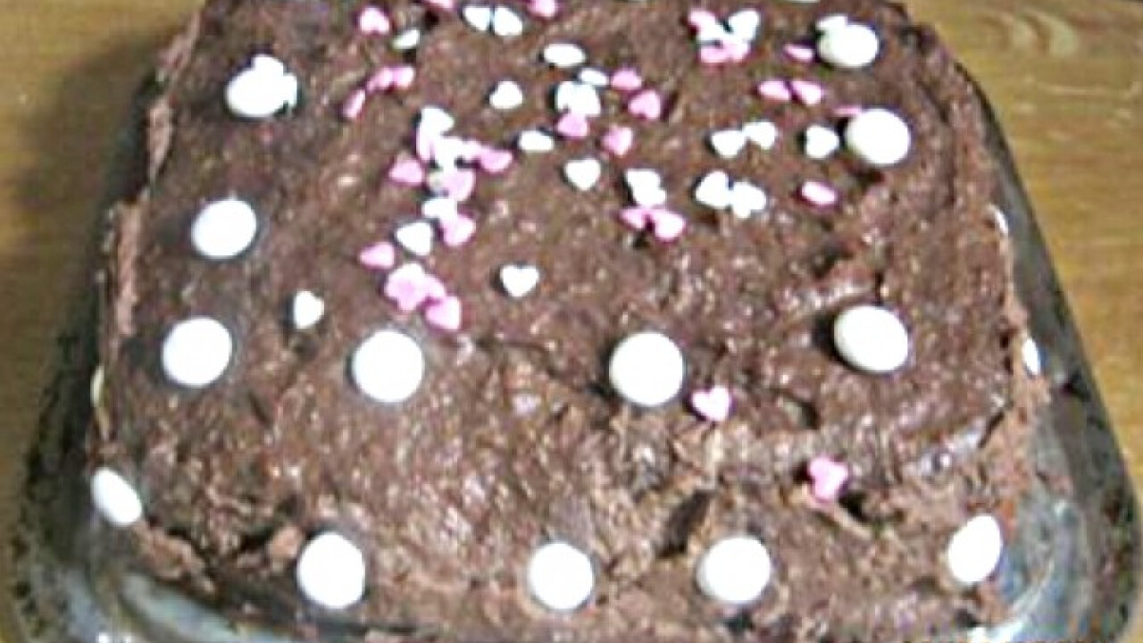 Csokis-kókuszos torta