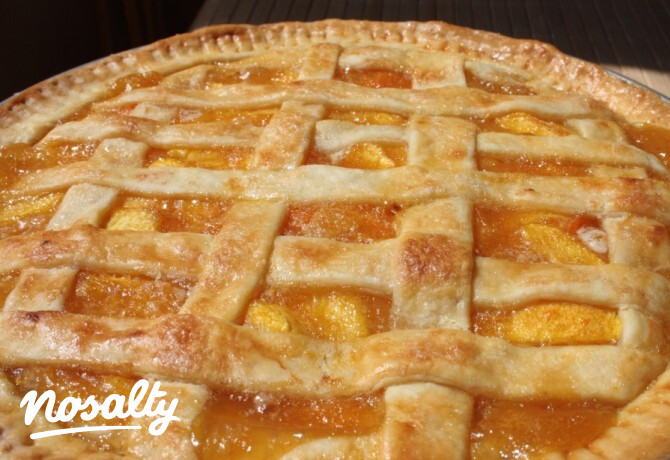 Őszi-sárgabarackos pite