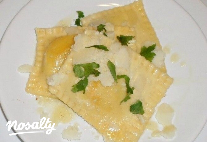 Márványsajtos ravioli