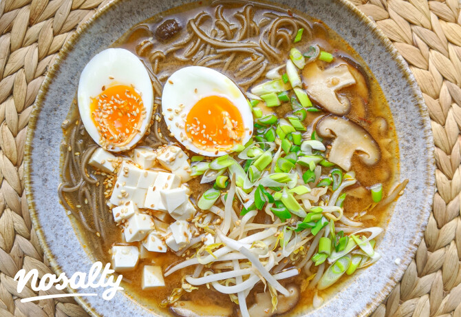 Vega miso ramen