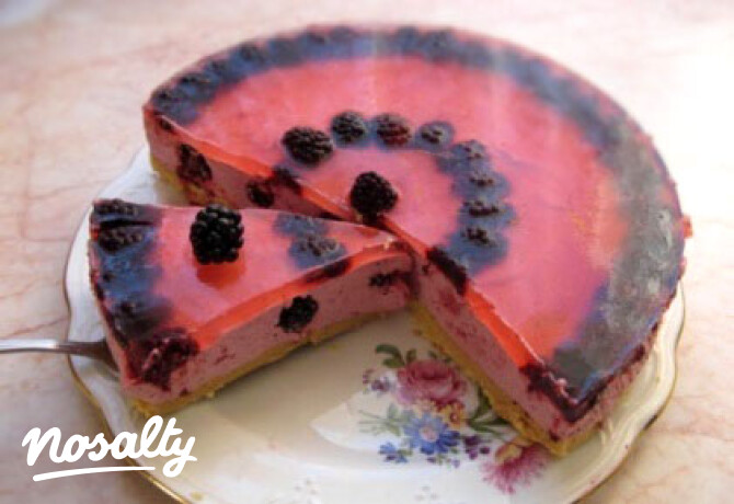 Mascarponés szedertorta