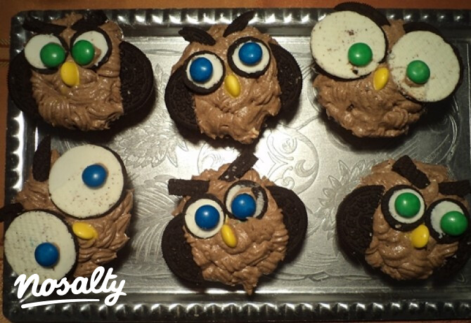 Baglyos muffin